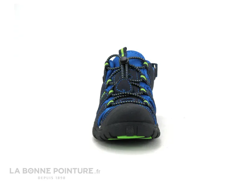 Achat chaussures LICO Enfant Nu-pieds, vente LICO Nimbo 470111 Bleu marine - Bleu ciel - Sandale sport