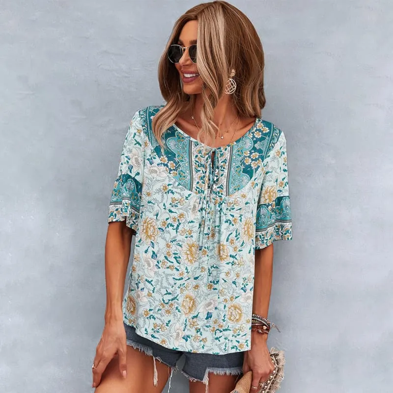 Blouse bohème fille