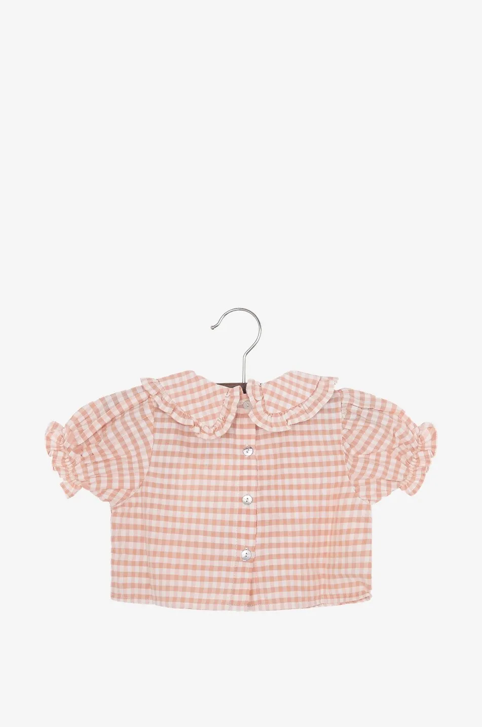 Blouse bébé à carreaux vichy Petra