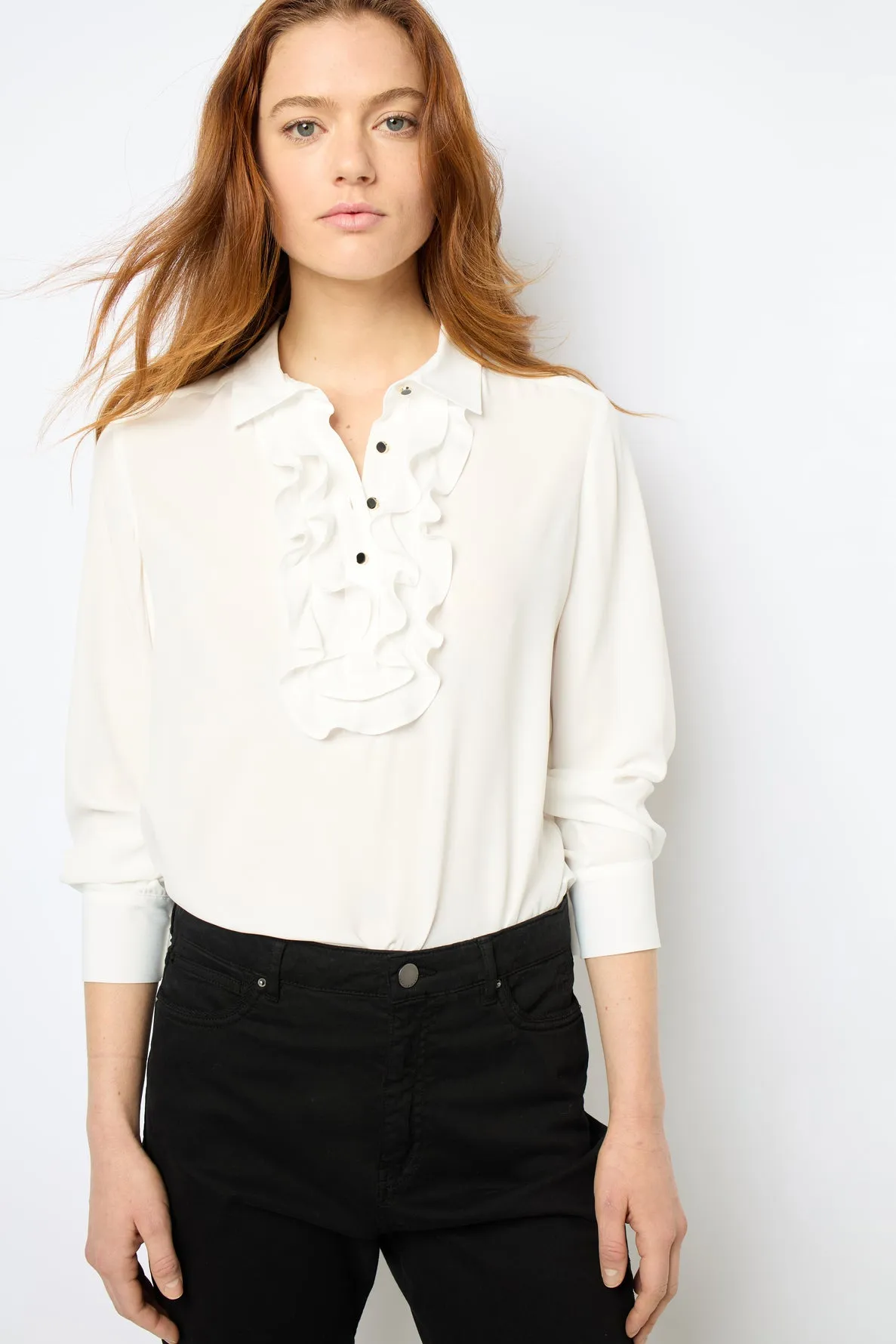Blouse à volants - BERENICE