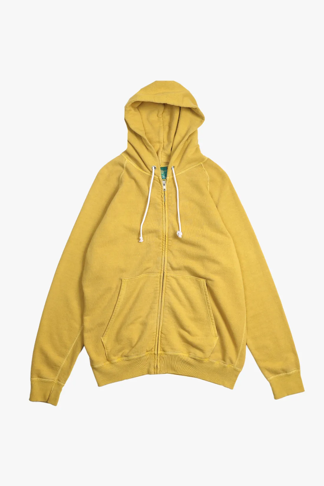Good on Raglan zip hood sweat P-banana - GRADUATE STORE