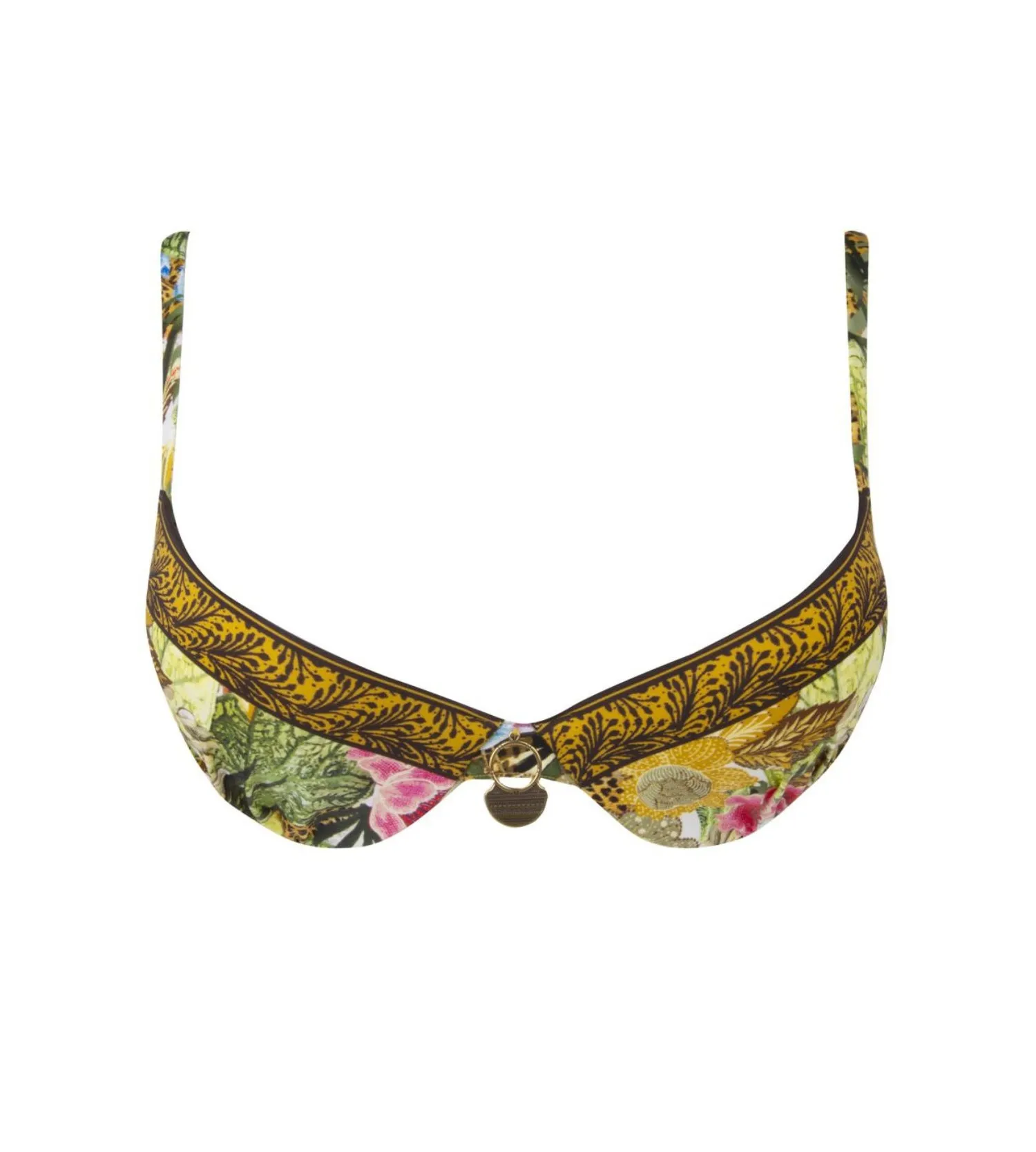Haut bikini coque Lise Charmel Jungle Panthère jungle nature |LINGERIE SIPP