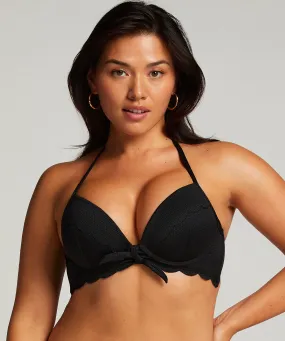 Haut de bikini à armatures à effet push-up préformé Scallop Taille A - E