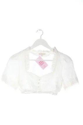 Krüger Collection Blouse bavaroise blanc style classique