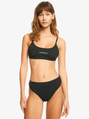 Logo - Bas de bikini taille haute pour Femme