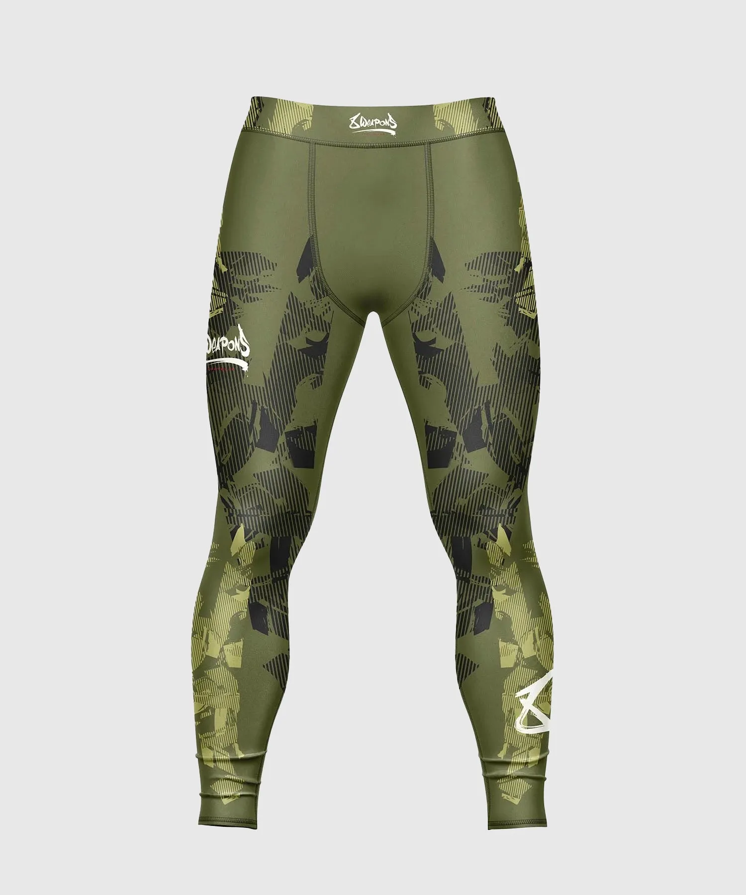 Pantalon De Compression 8 Weapons Hit 2.0- Olive