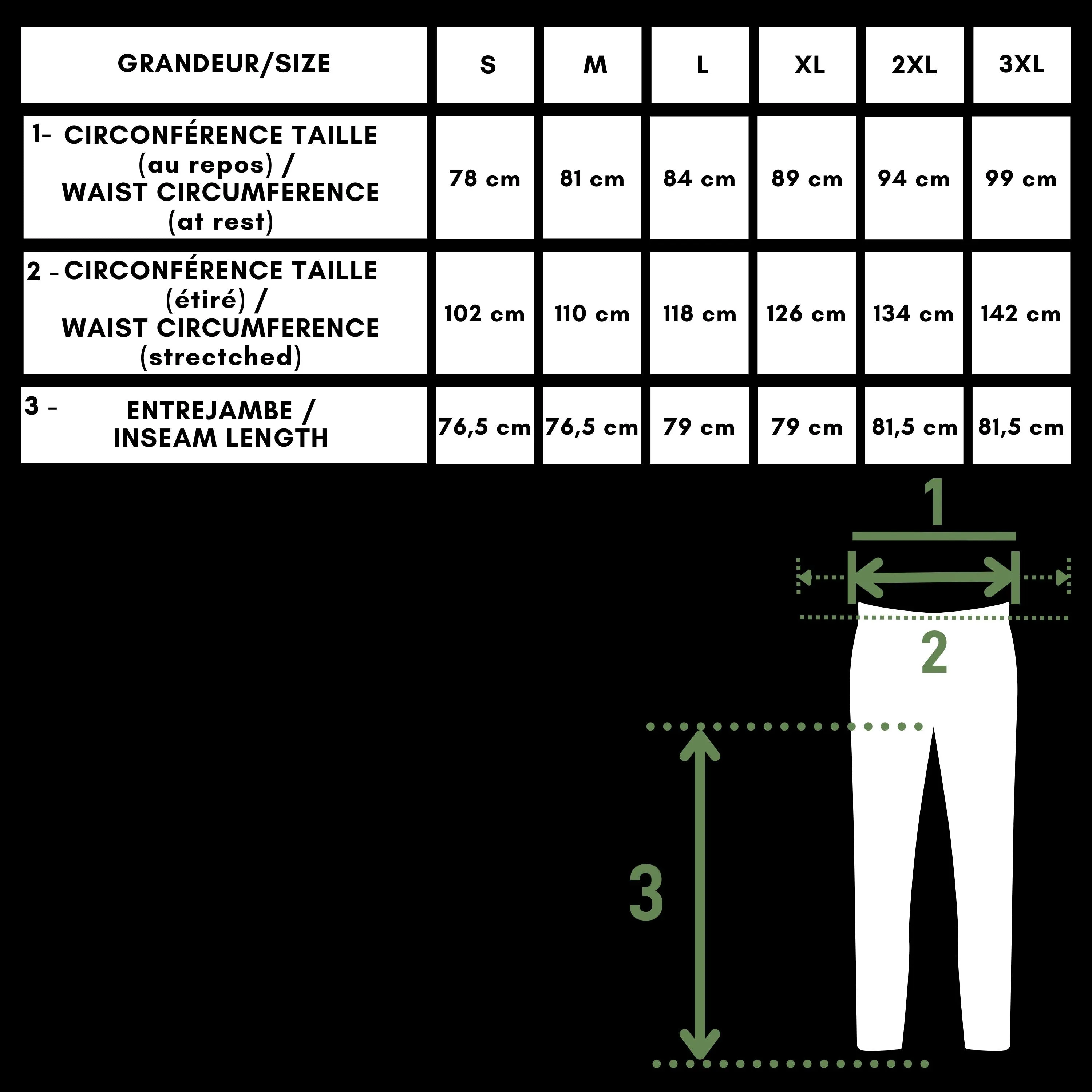 Pantalon imperméable extensible - Homme