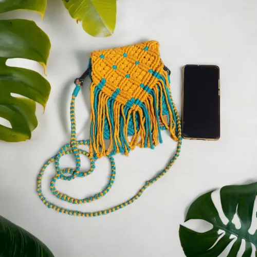 Sac en macramé - elo