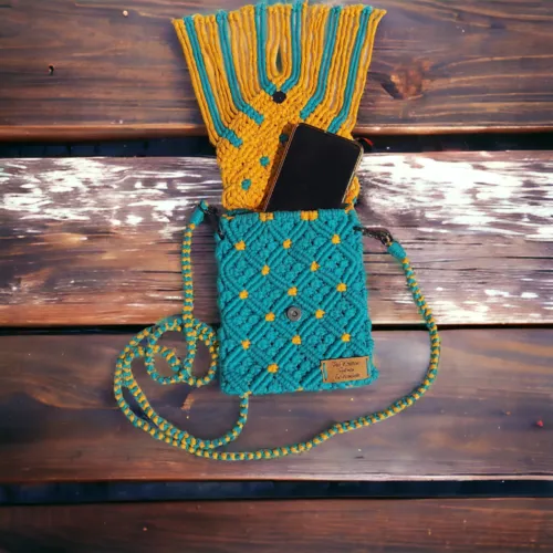 Sac en macramé - elo