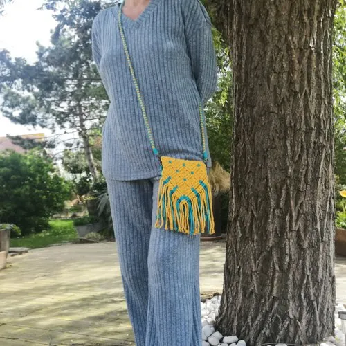 Sac en macramé - elo