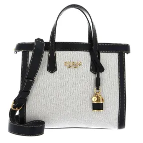 Sac porté main Guess Jovie bi-matière coton HWAA8780060