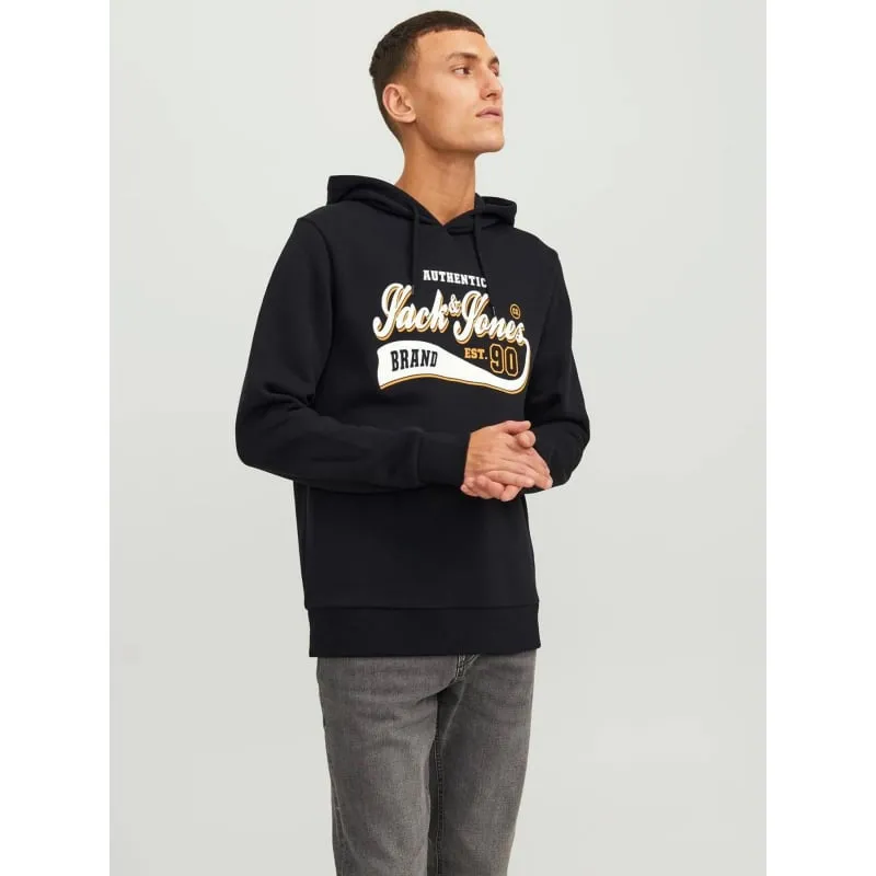 Sweat à capuche corporate bleu marine homme - Jack & Jones | wimod