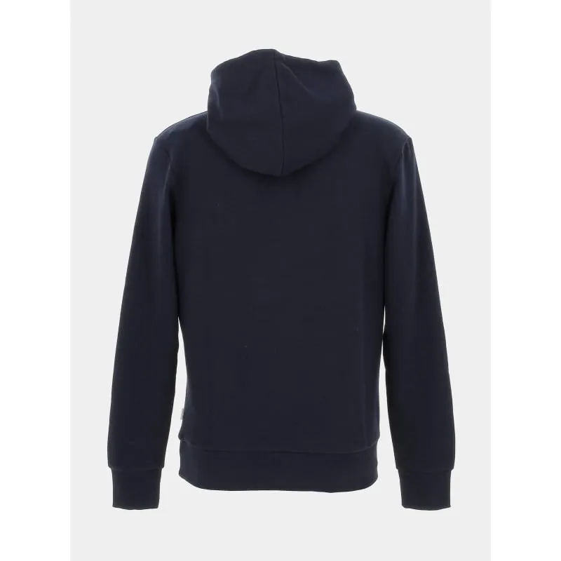 Sweat à capuche corporate bleu marine homme - Jack & Jones | wimod
