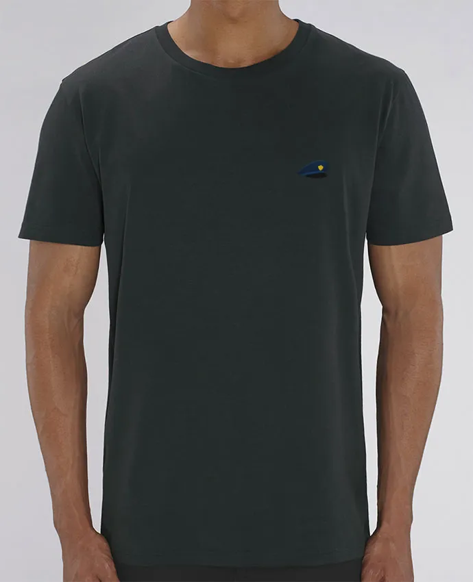 T-Shirt brodé Policeman par tunetoo
