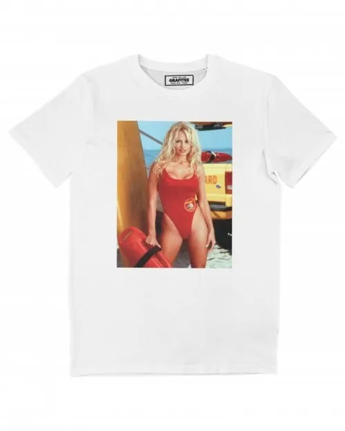 T-shirt Pamela Anderson - Tee-shirt Série Alerte à Malibu | Grafitee